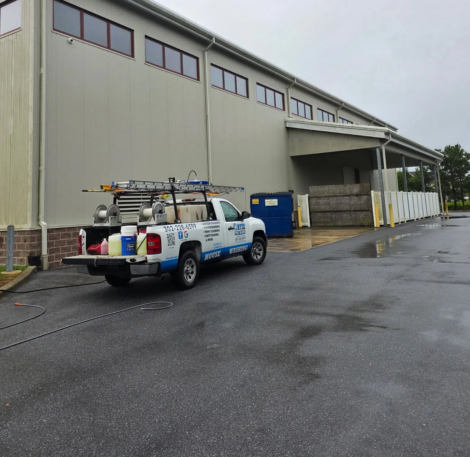 Dumpster Pad Cleaning Delaware